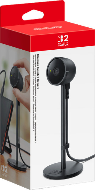 Nintendo Switch 2 Kamera in Schwarz mit USB-C Anschluss - Bild 1