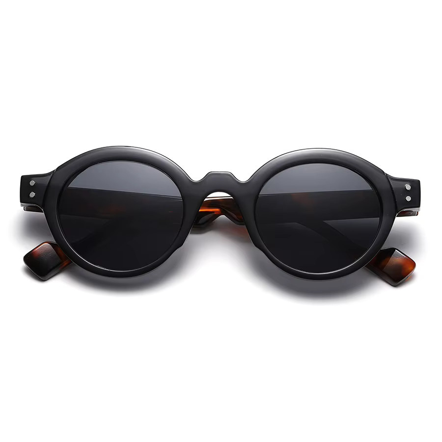 Hindfield Sonnenbrille, Vollrand, rund, Kunststoff, Unisex - Bild 2