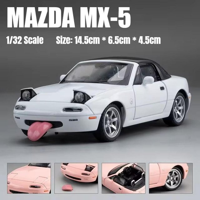 Linyi toy car Mazda Mx-5 Miniatur, Modell, 1:32, Sound & Licht, ab 14 Jahren - Bild 1