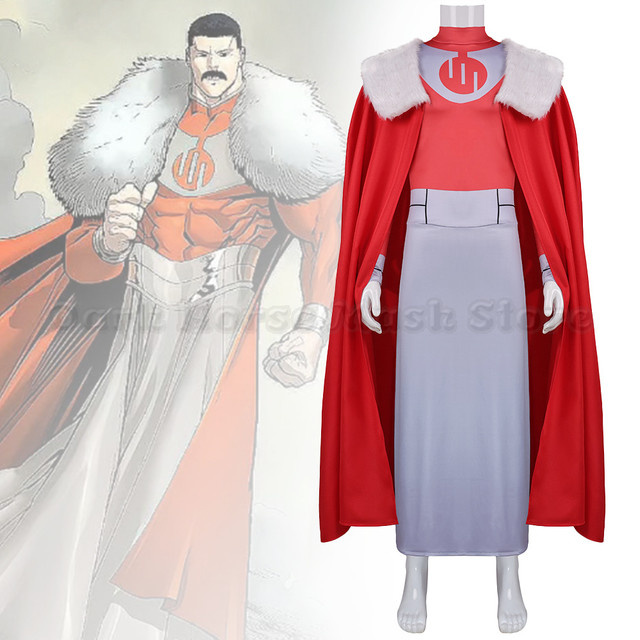 HHYRCOS Thragg Cosplay-Kostüm, Overall, Umhang, Outfit, ab 14 Jahren - Bild 1
