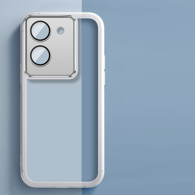 Stoßfeste Silikon Schutzhülle für Vivo Y36 4G, Vivo Y27s und Vivo Y27 5G in Transparent - Bild 1