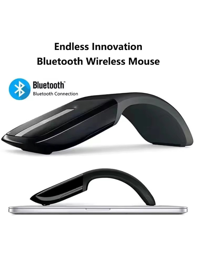 Microsoft Arc Mouse Bluetooth kabellose optische Maus, faltbar und ergonomisch, in Schwarz oder Weiß - Bild 6