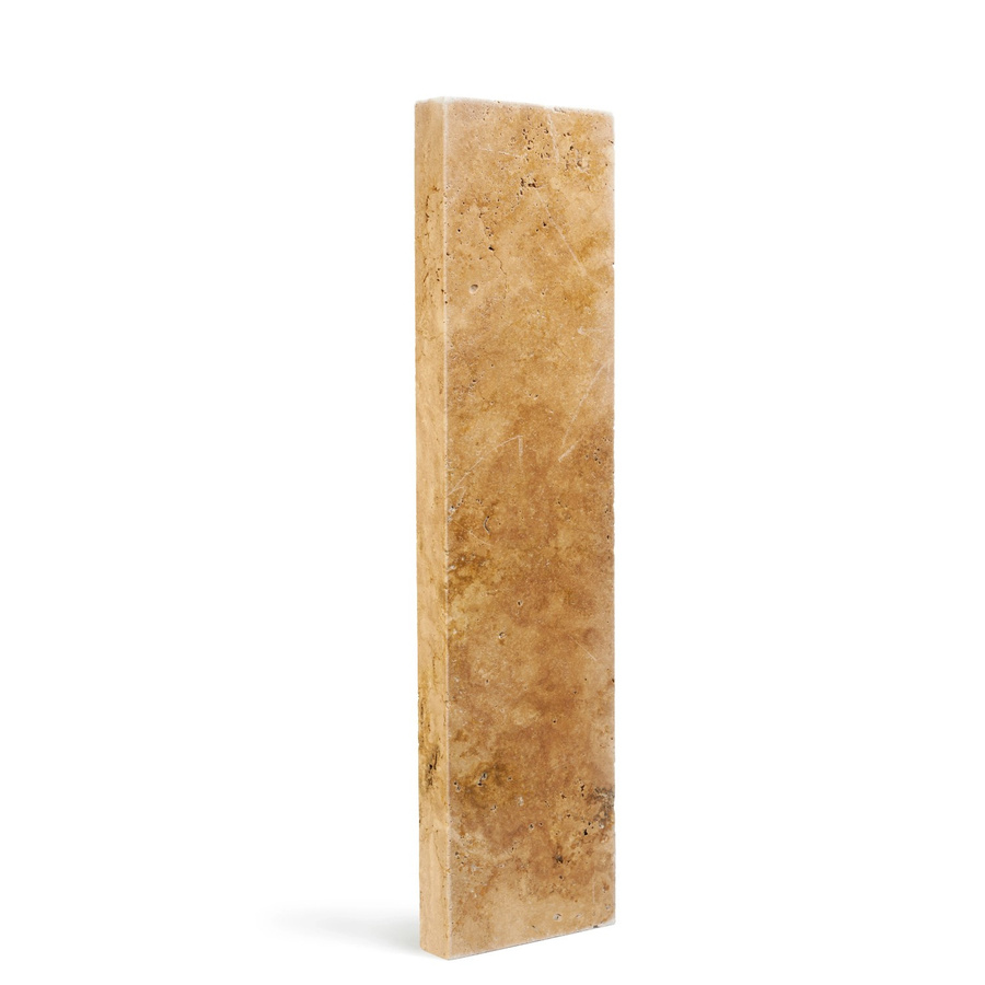 Eurostone Palisade Travertin Noce in Beige, gesägt und getrommelt, H x B x T: 100 x 6 x 20 cm - Bild 2