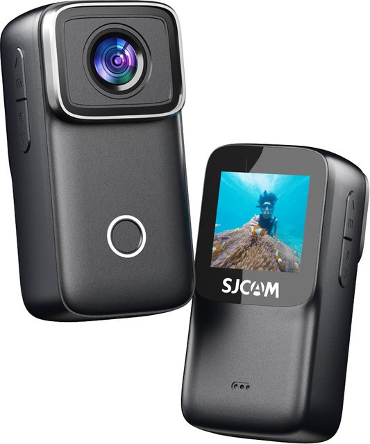 SJCAM C200 4K Action-Kamera mit Gyro-Stabilisierung und 154 Grad Weitwinkel in Schwarz - Bild 1