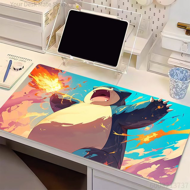 Bandai Gaming-Mauspad Snorlax Anime Design Multicolor - Bild 1