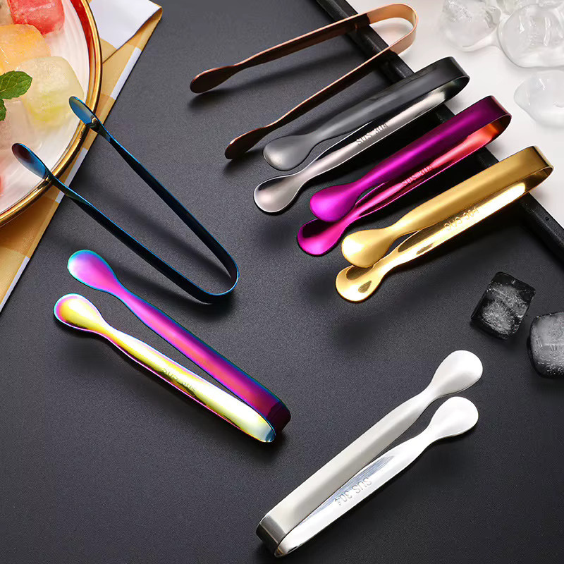 YXYMCF Eisclip aus Edelstahl 304 in Silber, lebensmittelechte Dessertklemme und Weihrauchzange für Bakhoor OUDH, 1 Stück - Bild 2