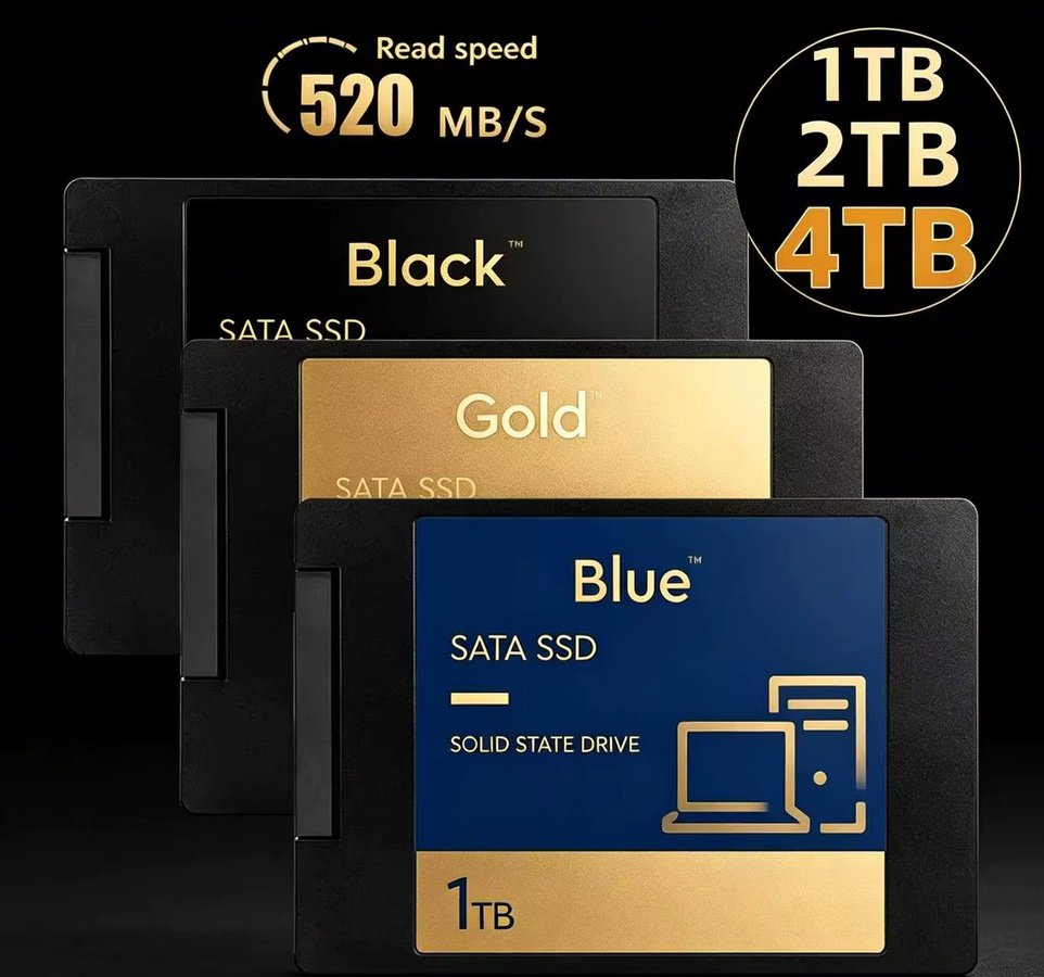 Interne SATA 2,5-Zoll SSD Festplatte für Laptop in Grün - Bild 2