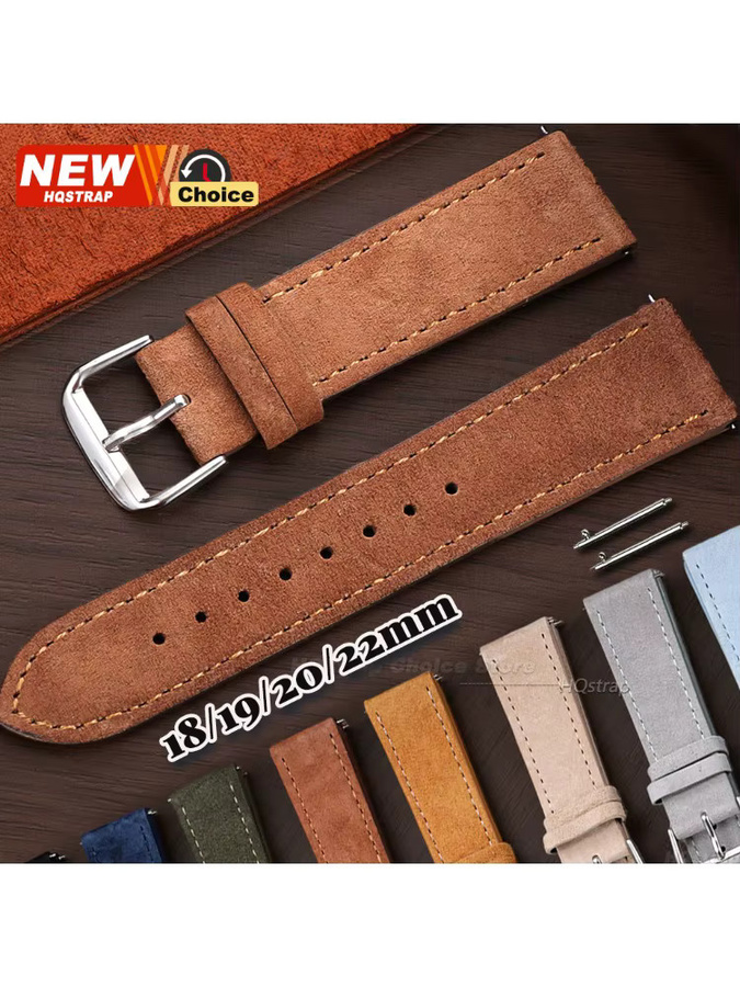 HQstrap Smartwatch-Armband, Wildleder, Unisex - Bild 5