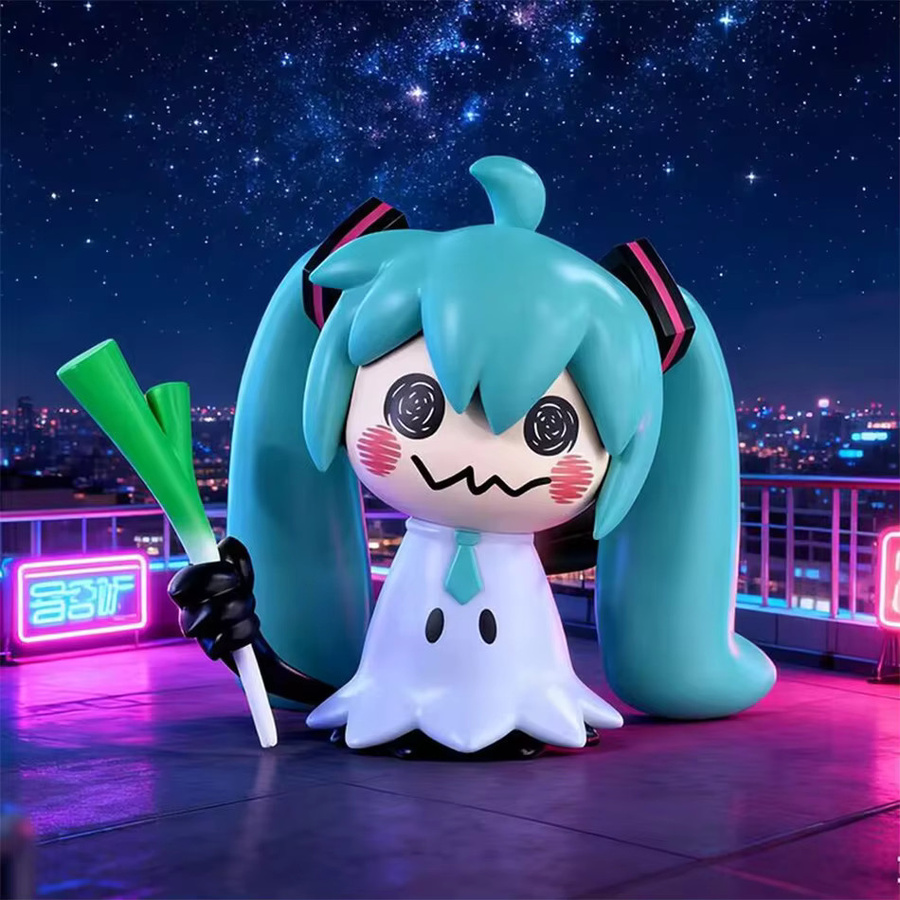 Bandai Hatsune Miku Anime-Figur, Modellpuppe, 7cm - Bild 3