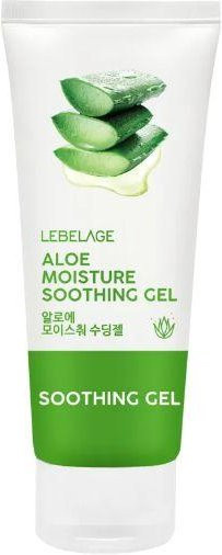 LEBELAGE Aloe Feuchtigkeitsberuhigungsgel mit Aloe Vera, 100 ml - Bild 1