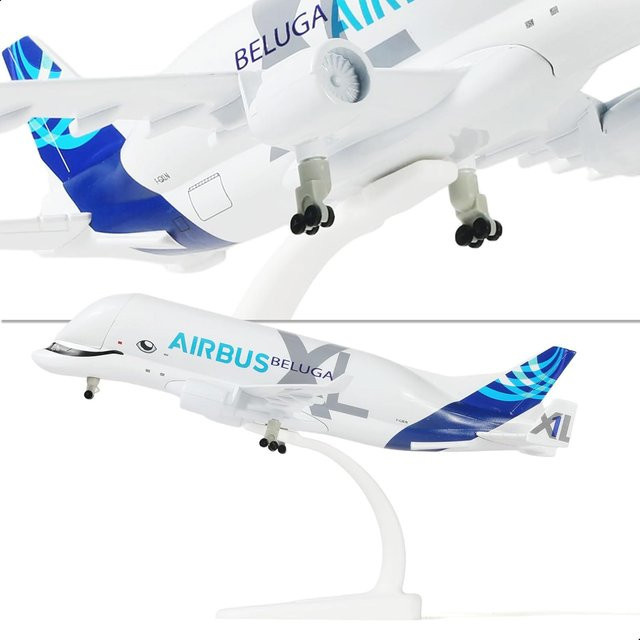 ZOCO A330 Beluga Flugzeugmodellbausatz, 1:300, Metalldruckguss, ab 14 Jahren - Bild 1