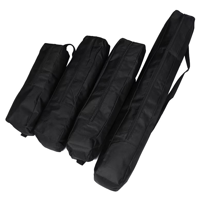 AliS8 Tragbare Aufbewahrungstasche für Studio-Mikrofone, Lichtstative und Softboxen, Schwarz, Breite: 40–84 cm - Bild 5