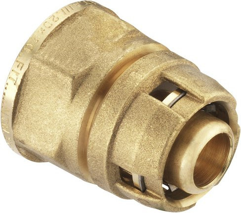 Cornat Kupplung aus Messing in Goldfarben mit 3/4 Zoll - Bild 1