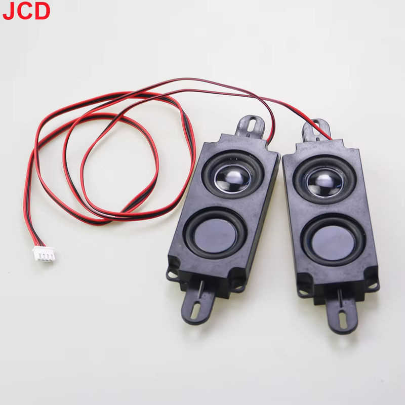 1pai Multimedia Doppel Membran Lautsprecher 8R 10W Schwarz B: 4,5 cm, H: 15 cm, T: 2,1 cm - Bild 4