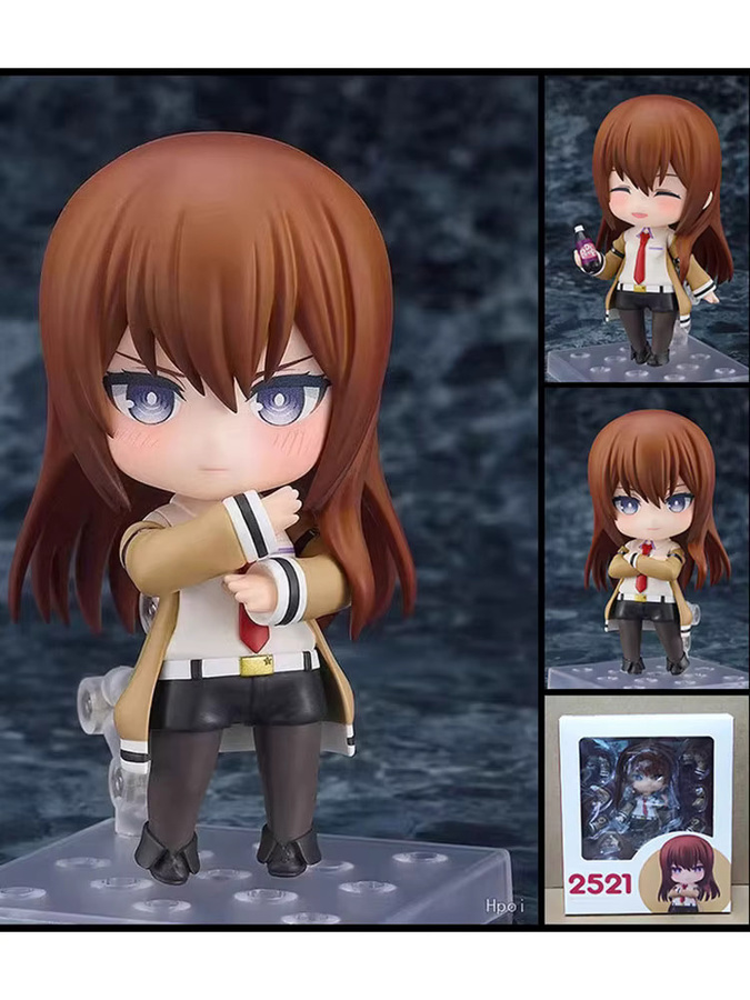 Bandai Steins Gate Kurisu Makise 2.0, Actionfigur, beweglich, mit austauschbarem Gesicht - Bild 3