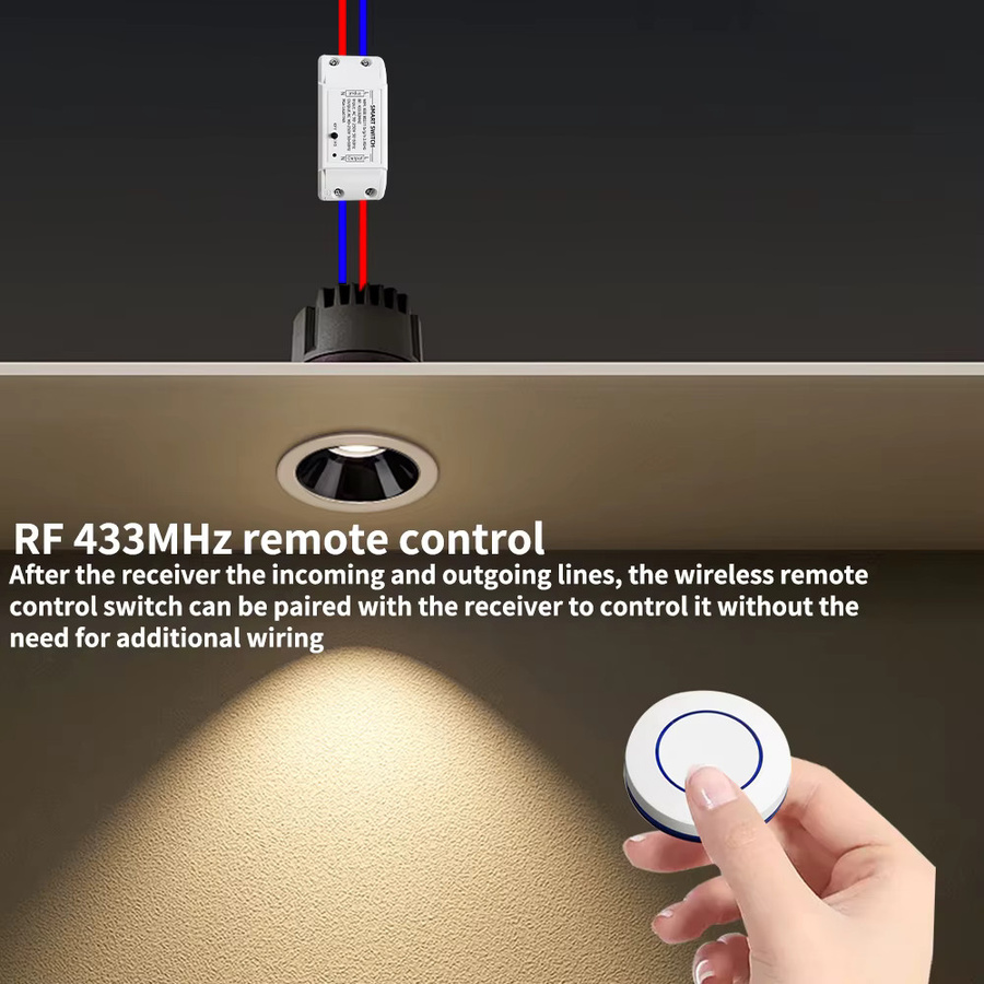 Tuya Smart WLAN Switch mit Zeitschaltuhr und Fernbedienung, weiß, kompatibel mit Smart Life App, Amazon Alexa und Google Assistant - Bild 6