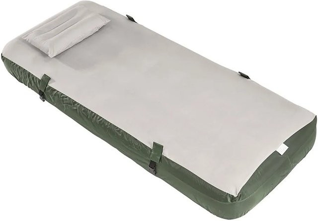 SoBuy Luftmatratze Campingmatratze für 1 Person in Grün, B/T/H: 191 x 76 x 22 cm, OGS32-II-GR-P01 - Bild 1