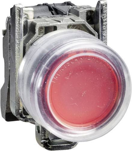 Schneider Electric XB4BP42EX Drucktaster rot aus Metall, tastend, 600V 6A - Bild 1