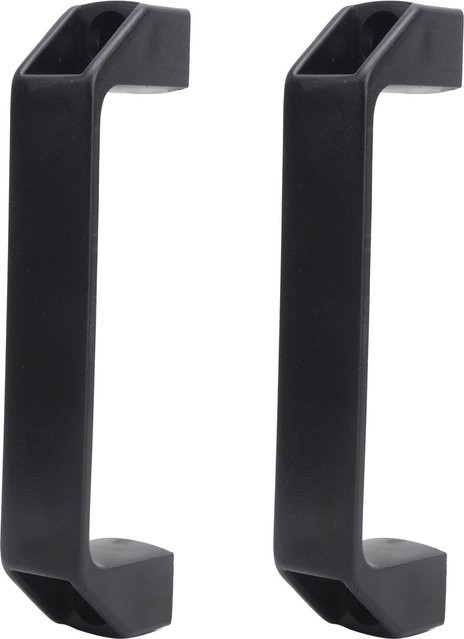 2 Stück Nylon Kunststoff Zuggriff für Werkzeugmaschinen und Industrieausrüstung, Schwarz, Länge: 150 mm - Bild 1