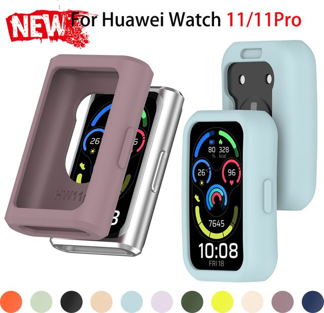 FancyWrist Silikonhülle für Huawei Watch 11/11Pro, Weiß, Unisex - Bild 1