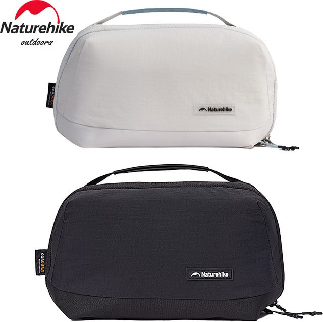 Naturehike Hängender Kulturbeutel Organizer-Set für Kosmetik und Make-up, Schwarz - Bild 1