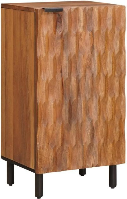vidaXL Sideboard aus Mangoholz in Braun mit modernem Design, B/T/H: 40 x 33 x 75 cm - Bild 1