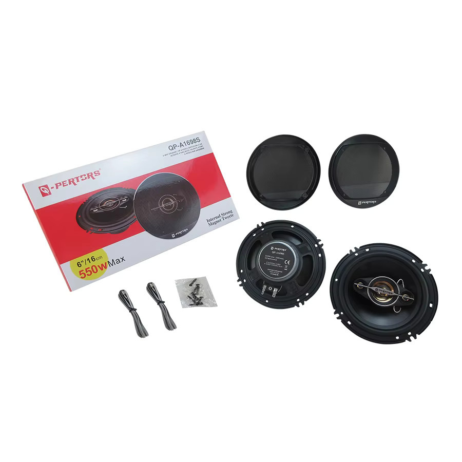 Q-PERTORS HiFi Full-Range Auto-Koaxiallautsprecher mit Hochtönern in Schwarz - Bild 5