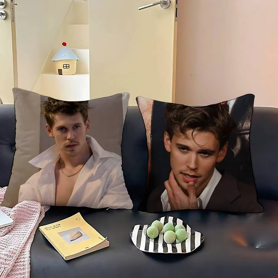 52TOYS Austin Butler quadratische Kissenbezüge mit Grafikdesign, B/T/H: 40 x 40 x 40 cm - Bild 4