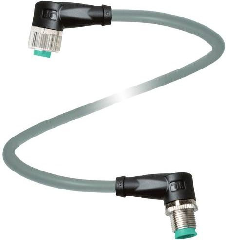 Pepperl+Fuchs 127416 Sensor-Aktor-Steckverbinder konfektioniert grau 4-polig Länge: 1 m - Bild 1