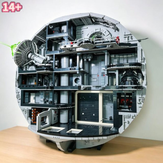 Hot Toys Star Wars Weltraum, Baustein-Modellspielzeug, 9023 Teile, ab 14 Jahre - Bild 1