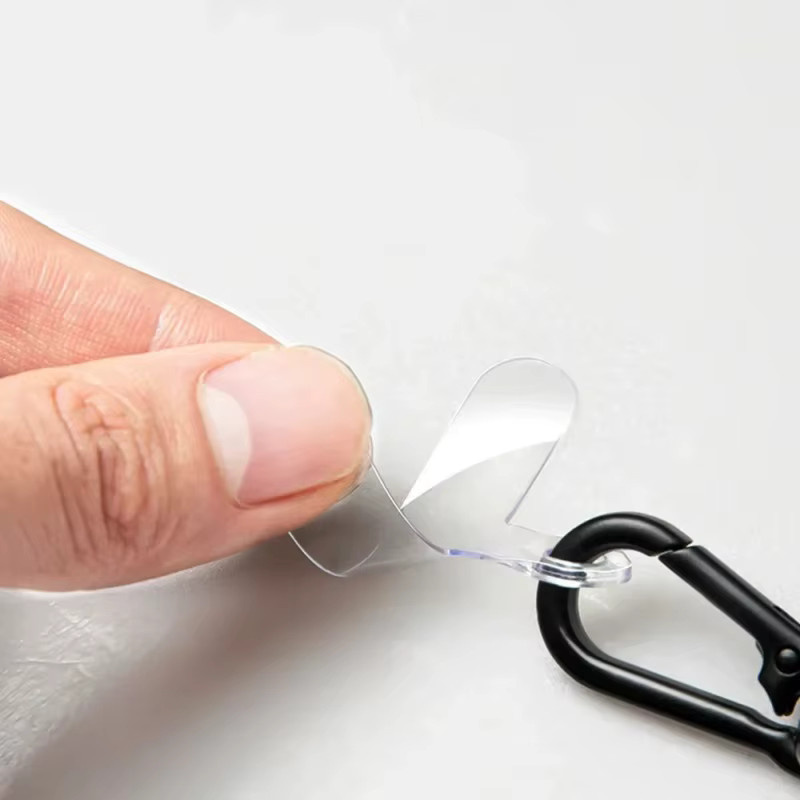 Universelles transparentes Handy Anti-Verlust Lanyard mit Kartenhalter und abnehmbarem Telefon-Hängeschnur-Strap Patch - Bild 4