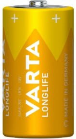 Varta Longlife C Baby R14 Batterien, Farbe: Gelb - Bild 1