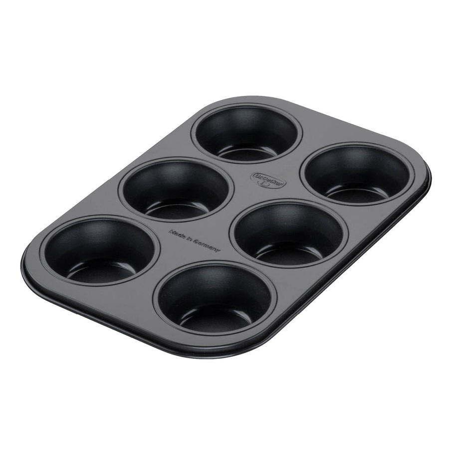 Dr. Oetker Muffinform Classic, 6er, Schwarz, Antihaftbeschichtung - Bild 3