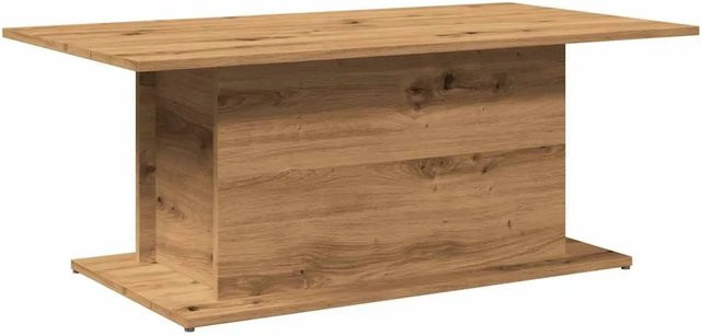vidaXL Couchtisch Artisan-Eiche in Braun aus Holzwerkstoff, B/T/H: 102 x 55,5 x 40 cm - Bild 1