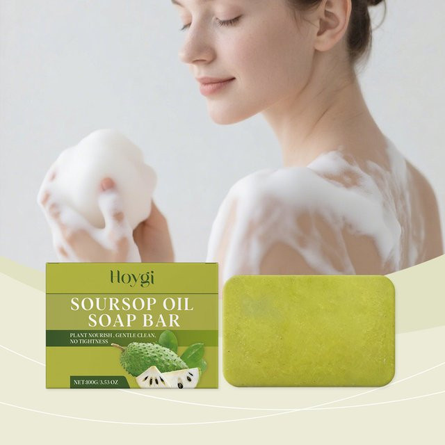 Hoygi Soursop Oil Soap Bar, Körperseife, Unisex - Bild 1