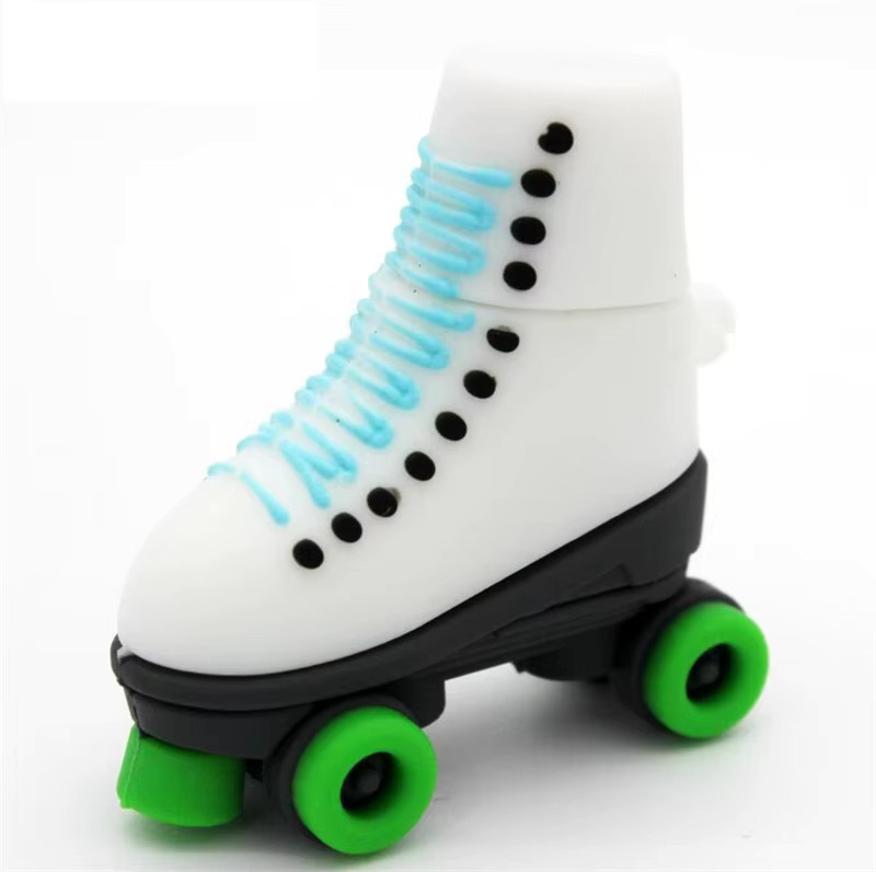 JASTER Cartoon Skates USB-Flash-Laufwerk in Rot mit verschiedenen Speicherkapazitäten - Bild 2