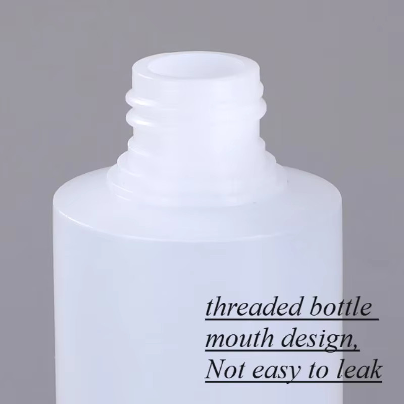 Nachfüllbare Kunststoff-Quetschflasche mit Schraubverschluss für Flüssigkeiten, Tinte oder Öl, transparent, 10 ml bis 100 ml - Bild 3