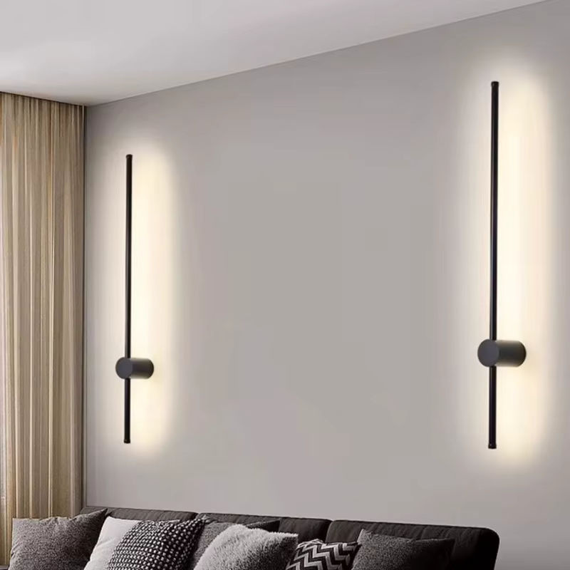 Claeted Moderne LED Wandleuchte Up-Down in Schwarz aus Metall für Wohnzimmer und Schlafzimmer - Bild 2