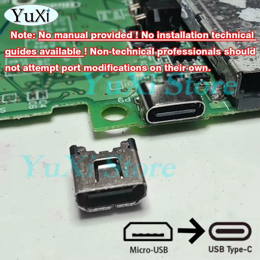 YuXi USB-C Ladeplatine für NDSi XL LL und New 2DS LL als DIY-Ersatzteil - Bild 3