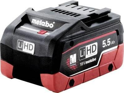 Metabo LiHD Akku Li-Ion Pack in Schwarz-Rot mit 5,5 Ah - Bild 1