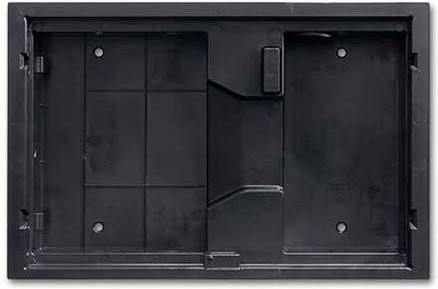 Busch-Jaeger Unterputz-Montagedose KNX Touchpanel 6136/07 UP in Schwarz - Bild 1