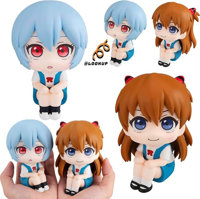 Bandai Evangelion Ayanami Rei Asuka Shinji Actionfiguren, Einzelfigur, Kunststoff, Bunt / Mehrfarbig - Bild 1