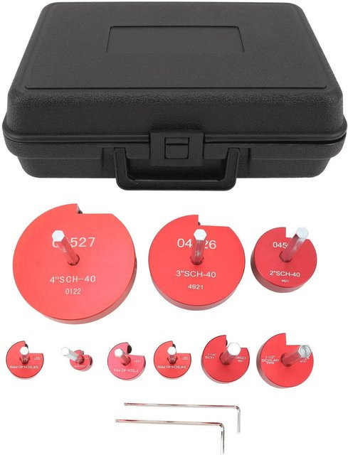 Professionelles Rohrreibahle-Set für PVC-Rohre und Wasserleitungen aus PVC - Bild 1