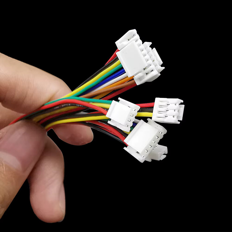 JST GH1,25 Doppel-Kopf Stecker mit Kabel 150mm 28AWG 1,25mm Pitch - Bild 1
