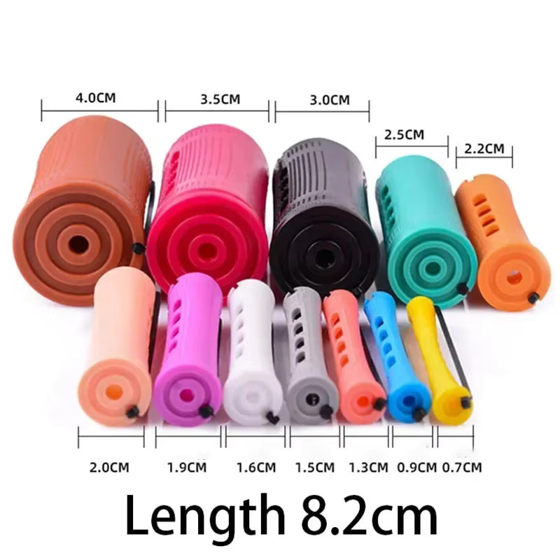 10 Stück Lockenwickler Set, Kalte Welle Haar Curler, Unisex - Bild 3