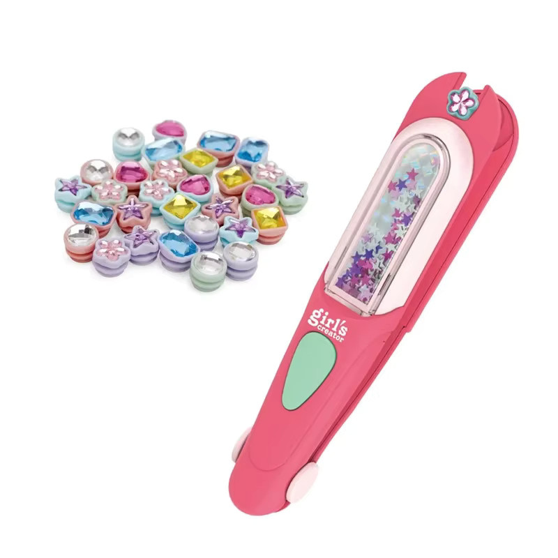 CONUSEA Haar-Schmuckstempel-Set, Haarstyling-Werkzeug, mit Wiederverwendbaren Diamanten - Bild 3