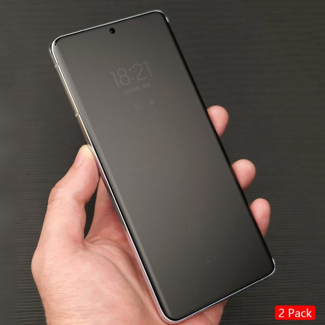 2er-Pack Matte Hydrogel Displayschutzfolie für Samsung Galaxy S21 S22 S23 S24 S25 Ultra Plus, Transparent, Anti-Fingerprint - Bild 1