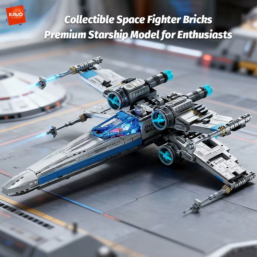 KAVOWORLD X-Wing Starfighter, Baukasten, 1.271 Teile - Bild 4