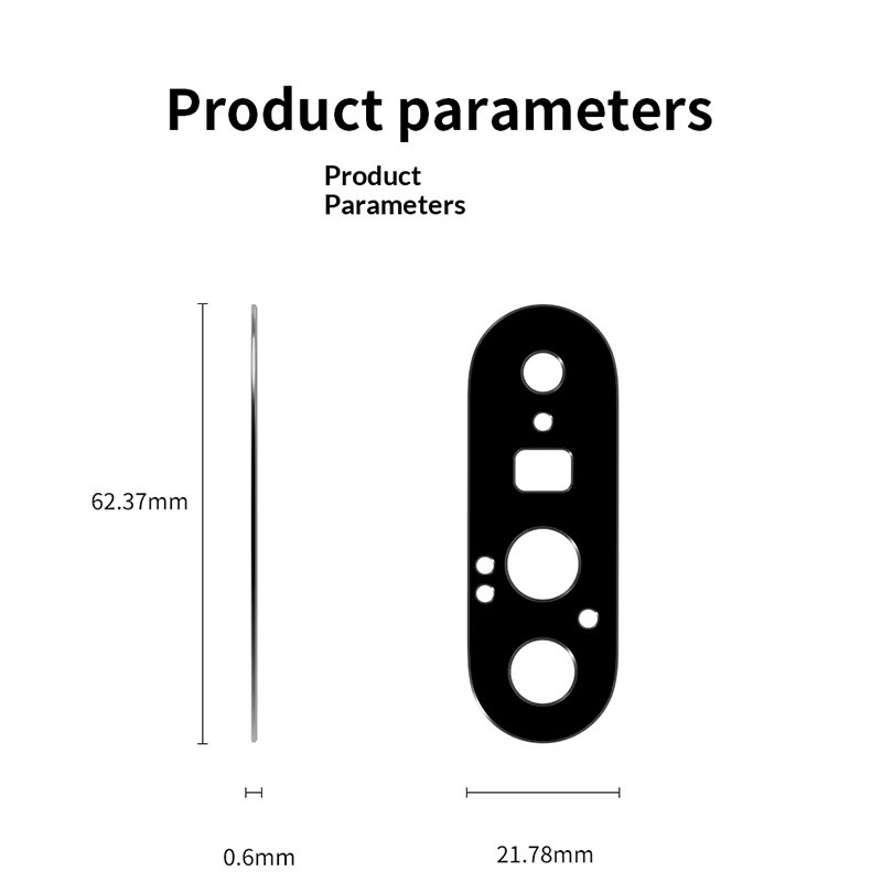 Aluminium-Metall-Objektivschutzglas für Google Pixel 11 Pro XL und Pixel 11 in Schwarz - Bild 5