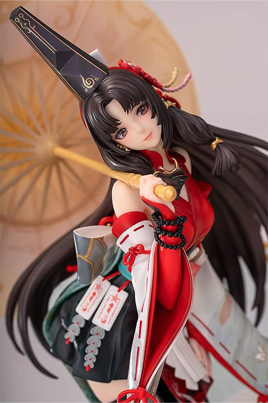 NARAKA BLADEPOINT Tsuchimikado Kurumi Onmyouhime Anime-Figur von Nippon Collectibles, bemalt Fertigfigur aus Kunststoff, Maßstab 1/7 - Bild 9